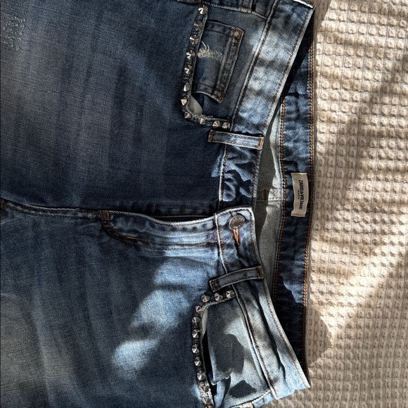 Zadig & Voltaire Blue Denim with Brown Stitching - Picture 2 of 13